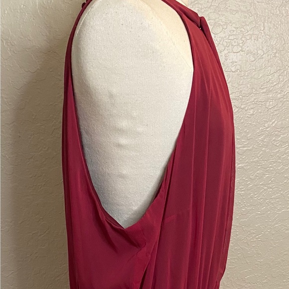 Lane Bryant Halter-Neck Shirred-Detail Maxi Dress - 20W - NWT - Picture 8 of 16